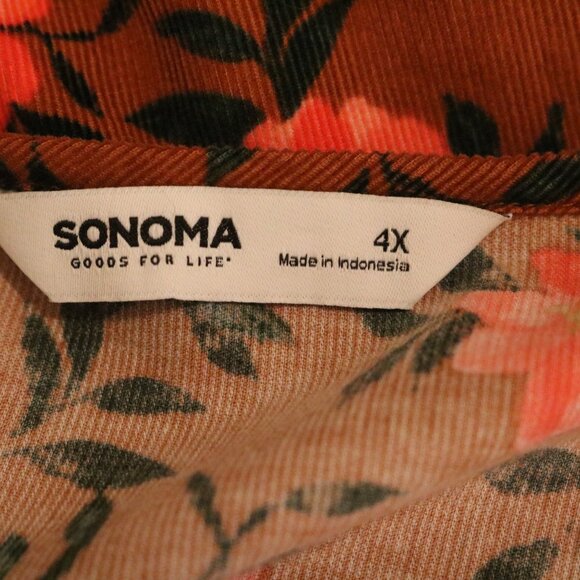 Sonoma women's plus top size 4X NWT - Picture 6 of 9